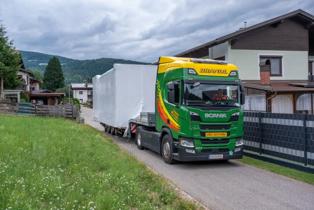 Transport Modulhäuser von Brandl Transport-Logistik GmbH