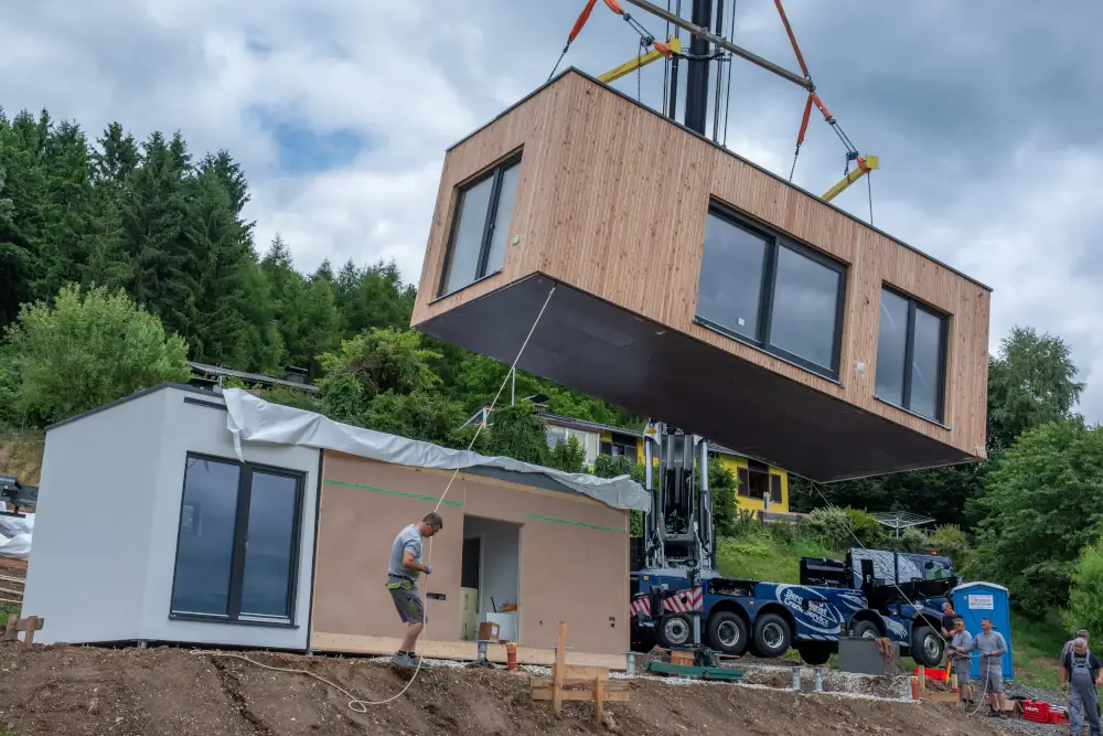 Transport Modulhäuser von Brandl Transport-Logistik GmbH