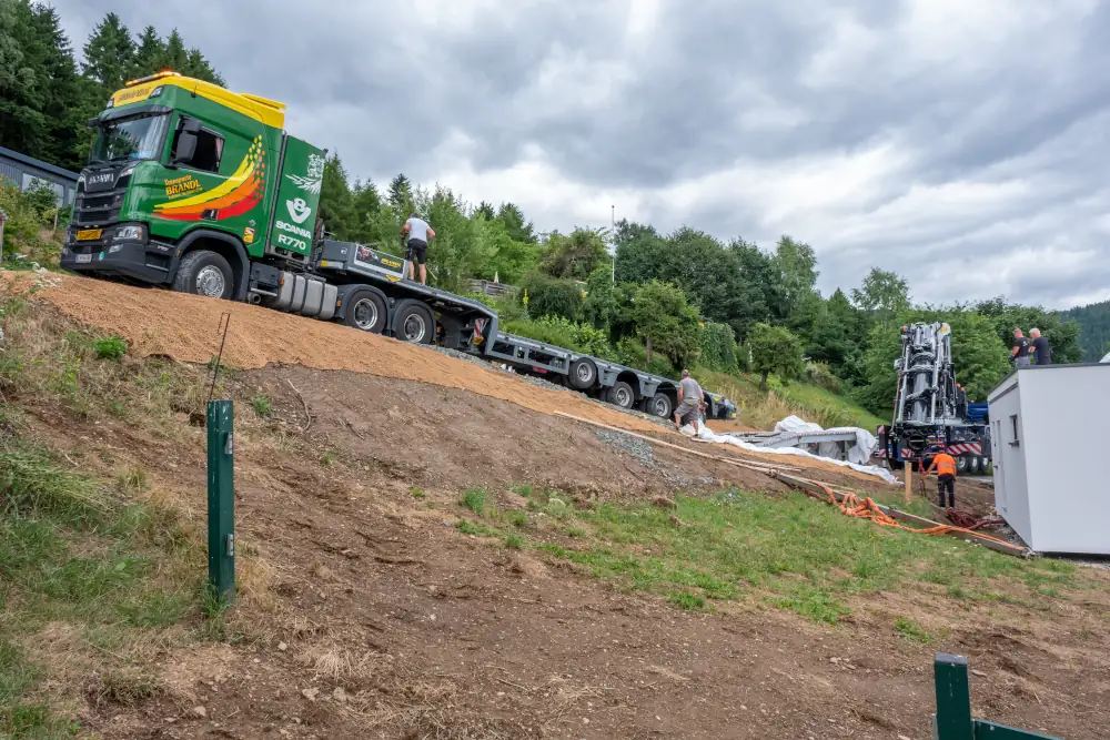 Transport Modulhäuser von Brandl Transport-Logistik GmbH