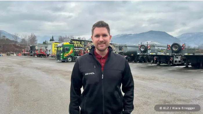 Clemens Weber, Geschäftsführer der Brandl Transport-Logistik GmbH