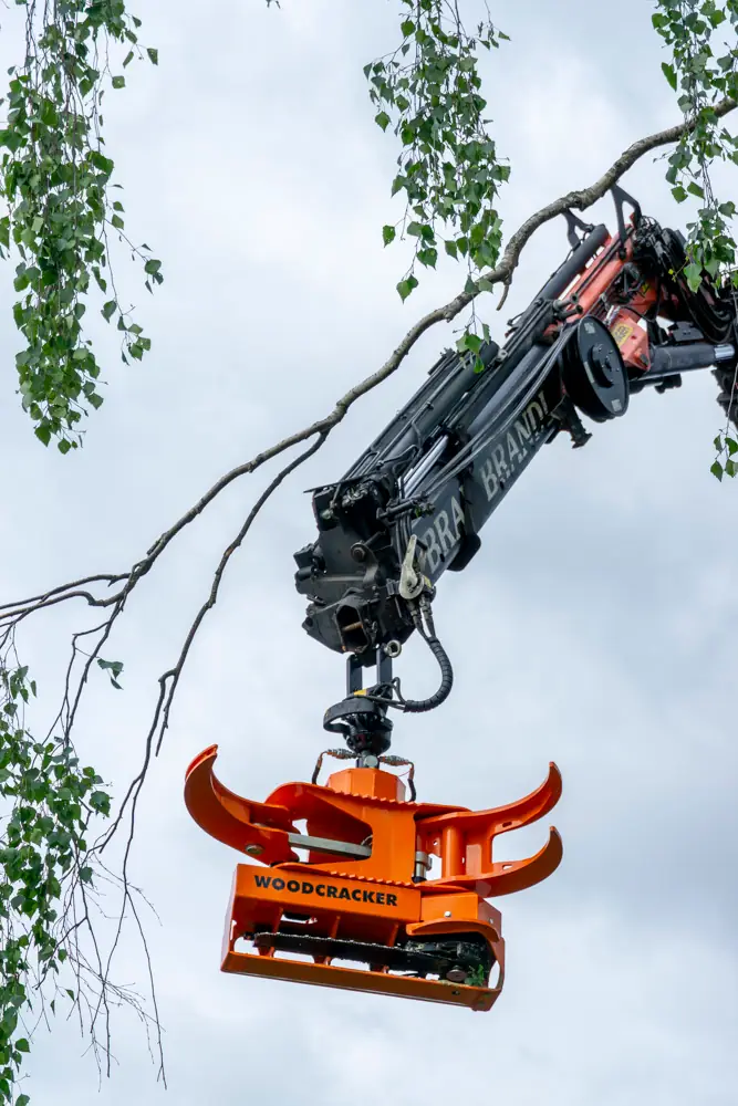 Wood Cracker bei Brandl Transport-Logistik GmbH